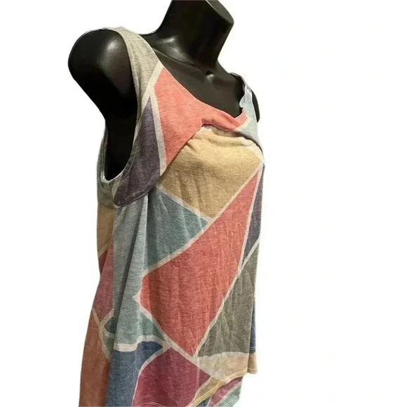 QUIKSILVER Multicolored Loose Fitting Tank - size Large - Picture 2 of 4